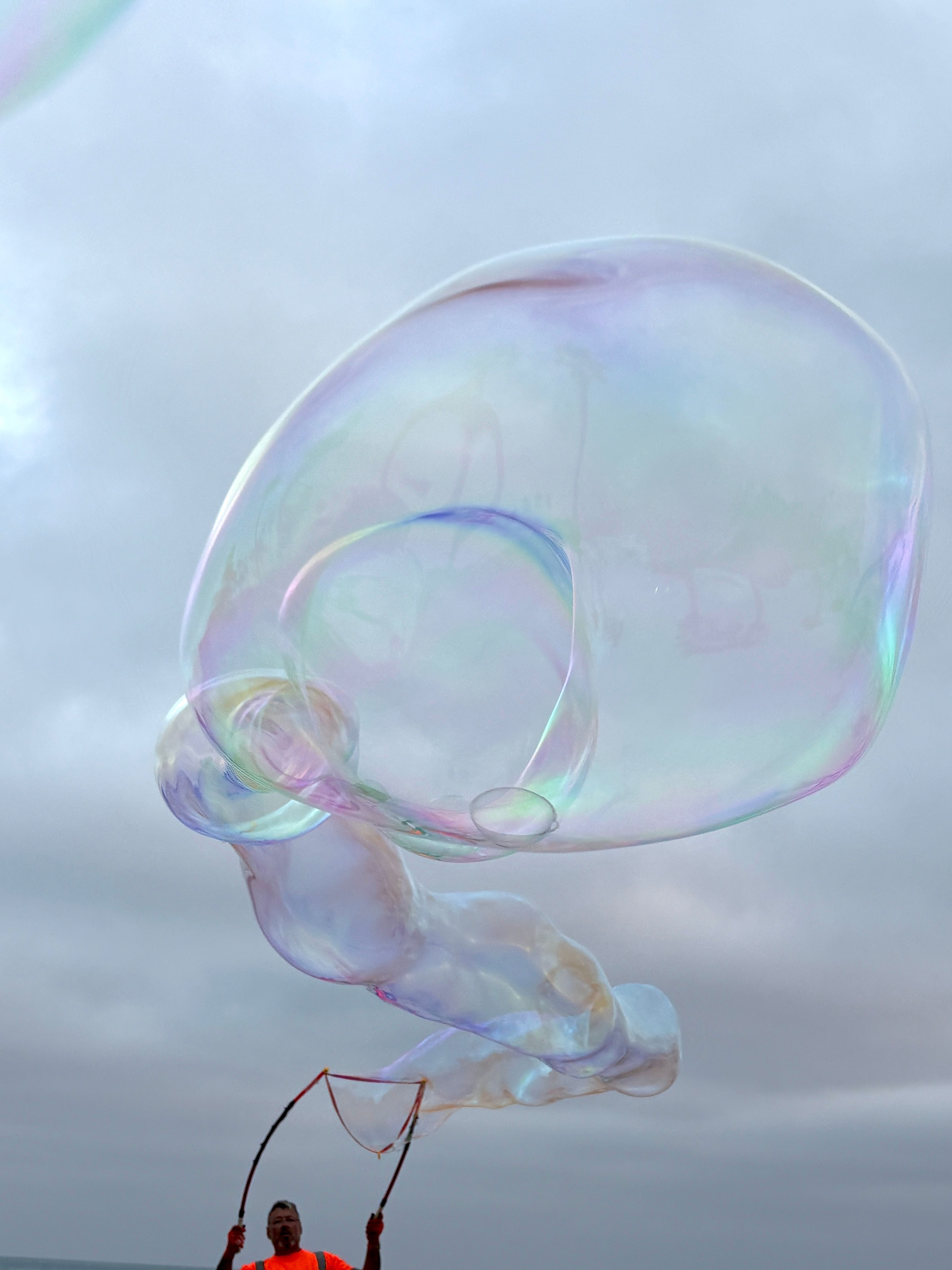 a giant bubble!