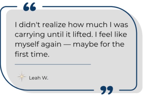 testimonial by leah williams