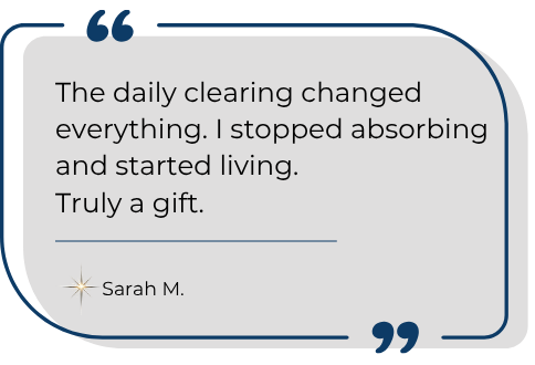 testimonial by sarah m.