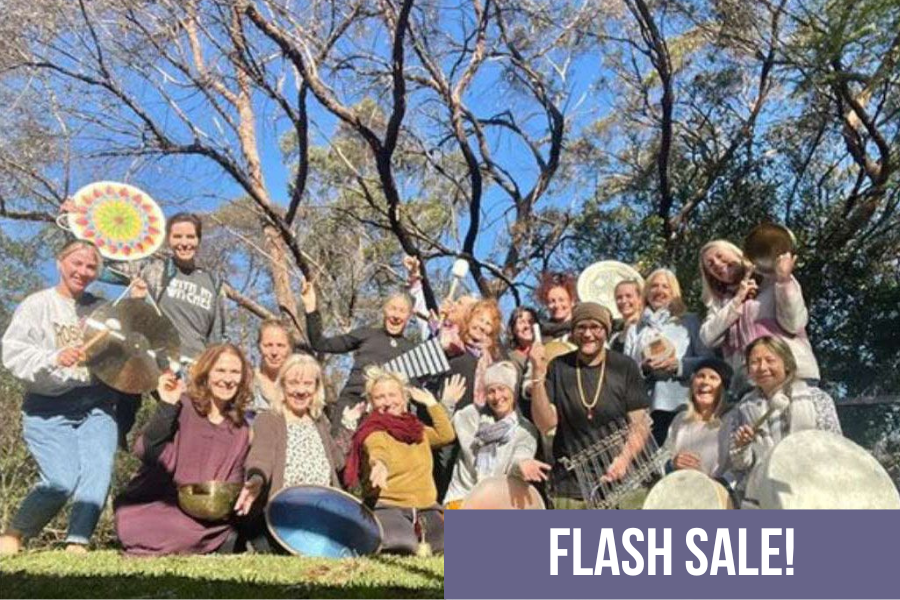 in person sound healing training