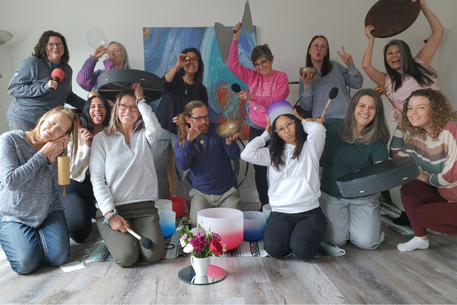 in person sound healing training