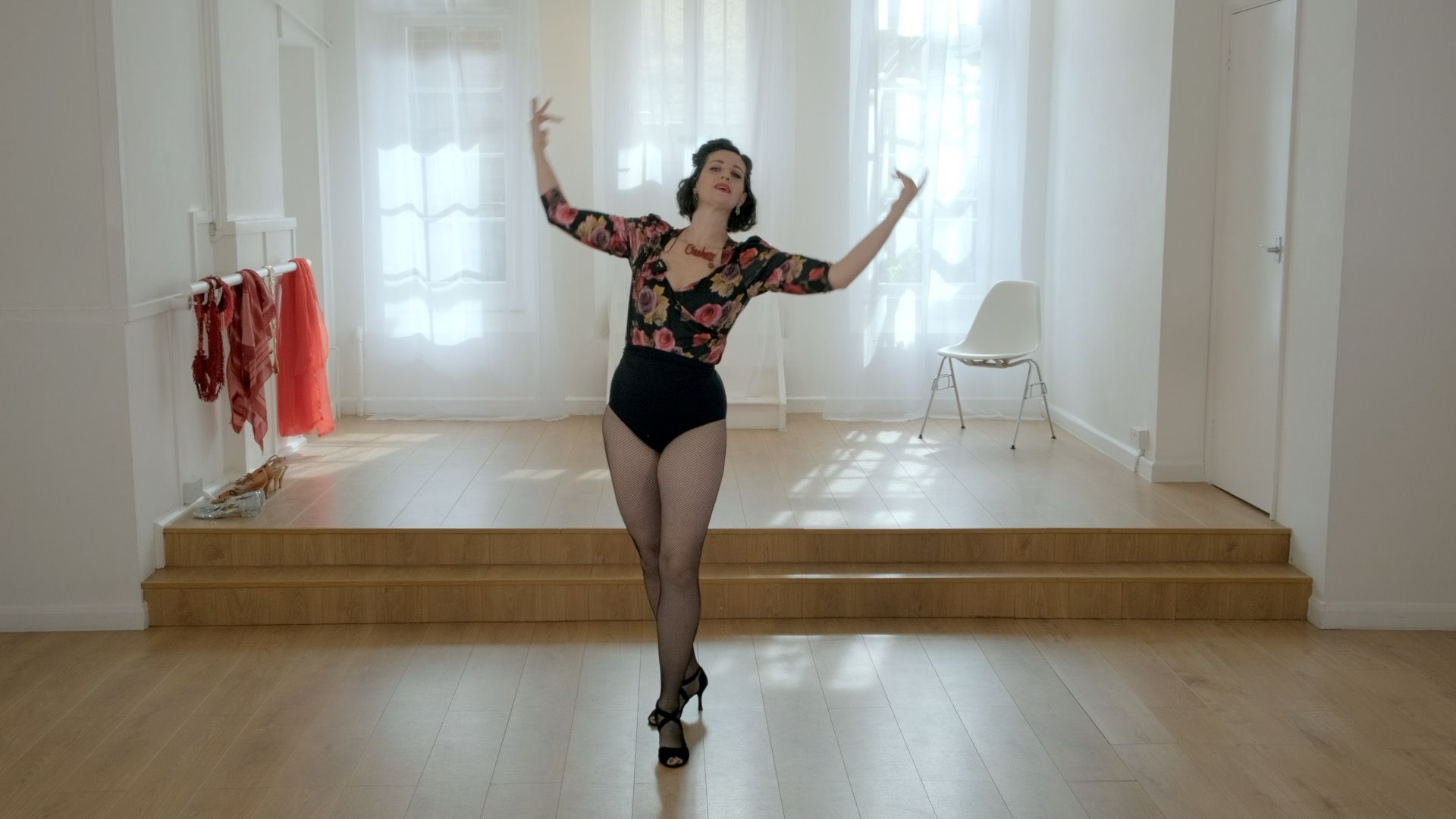 using space with burlesque