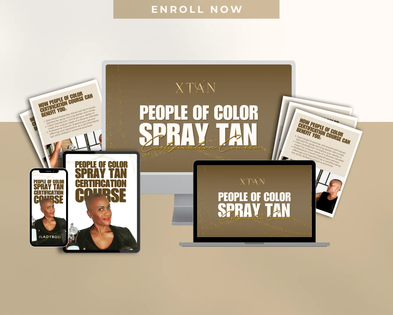 X-Tan Sunless Masters Spray Tan Certification Course