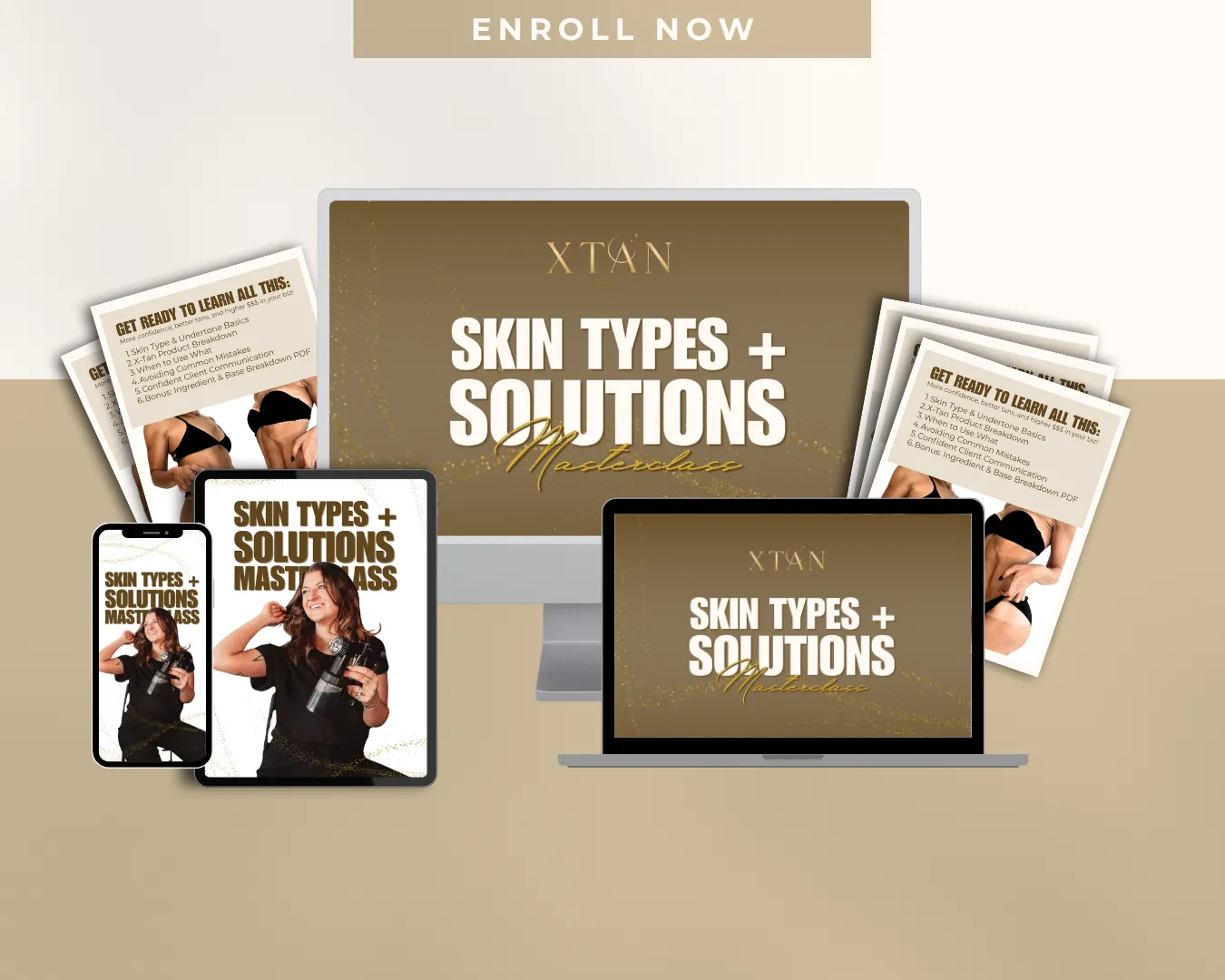 X-Tan Sunless Masters Spray Tan Certification Course