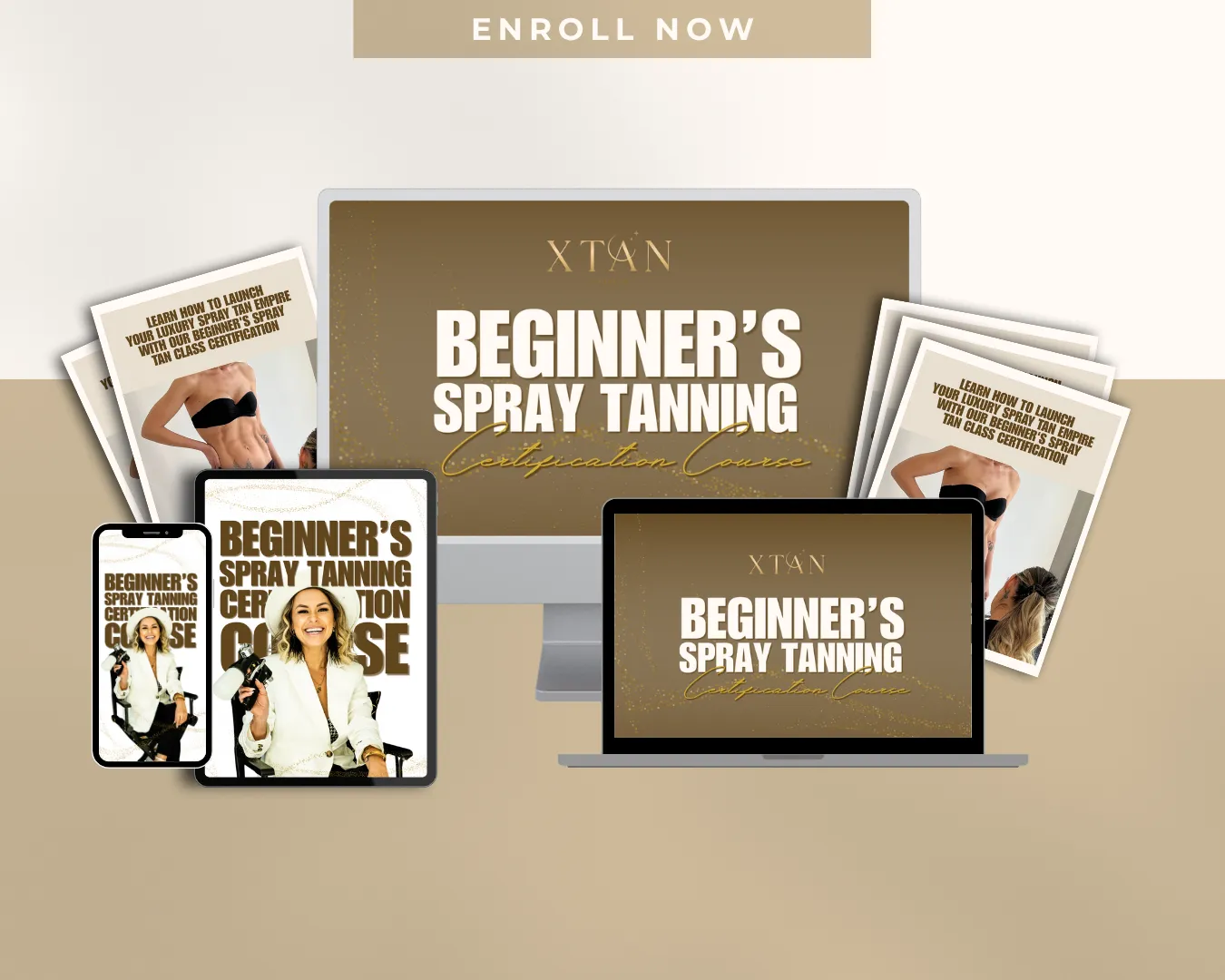 X-Tan Sunless Beginners Spray Tan Certification Course