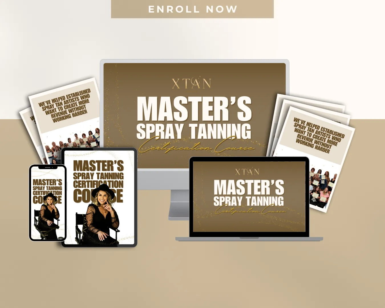 X-Tan Sunless Masters Spray Tan Certification Course