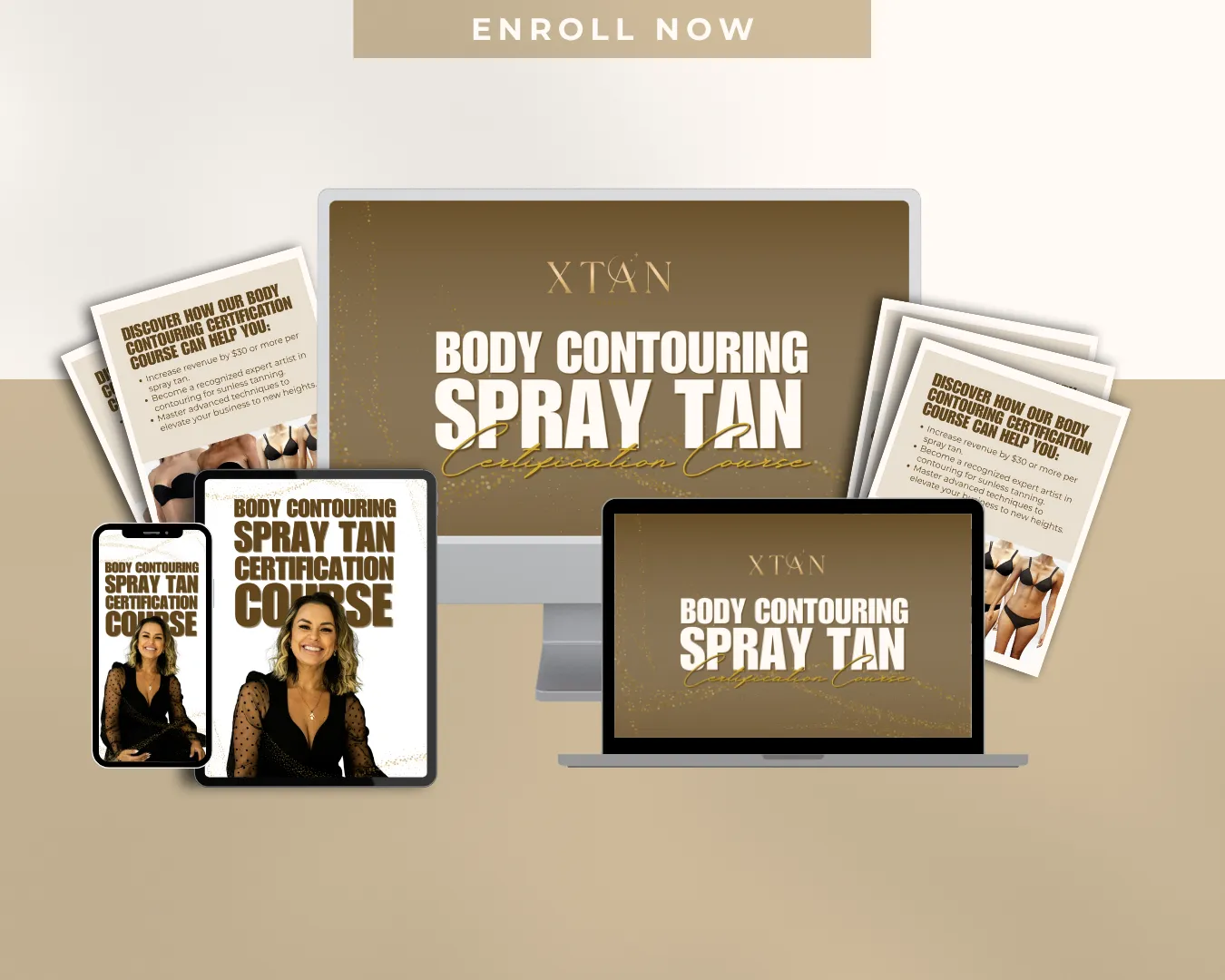 X-Tan Sunless Beginners Spray Tan Certification Course