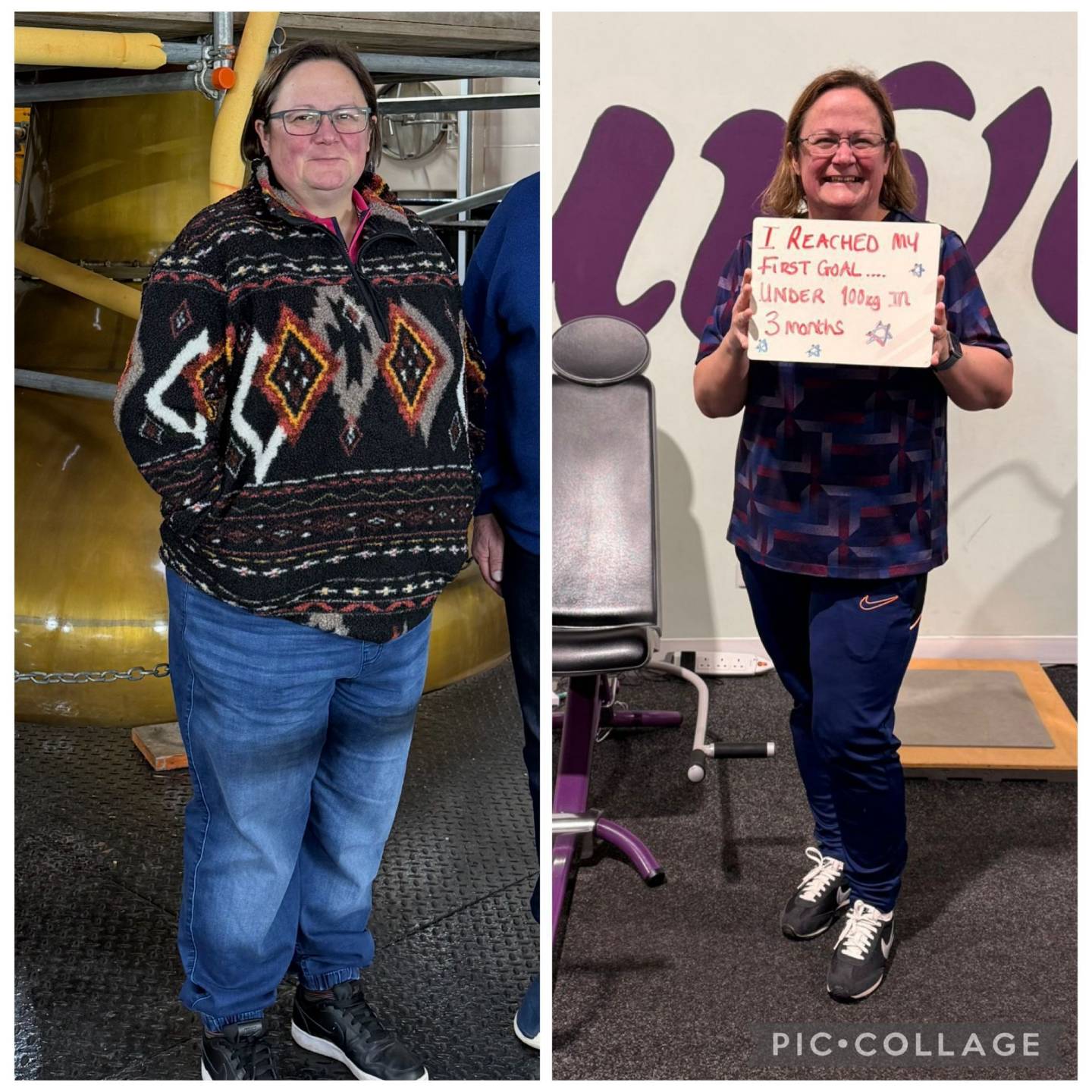 Lynne, Curves Ashington member