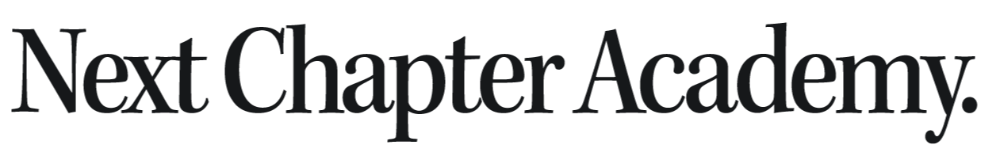 Next Chapter Academy Logo White