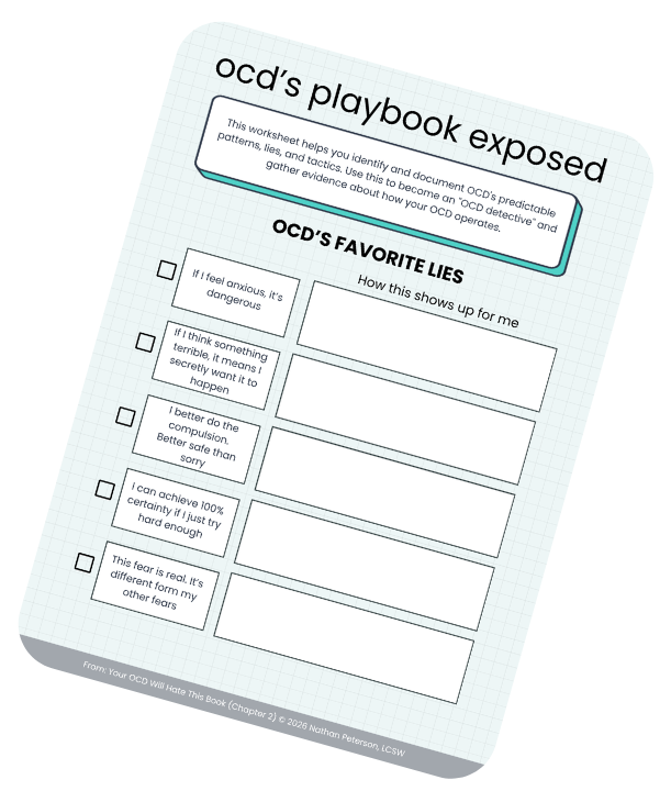 OCD's Playbook Exposed