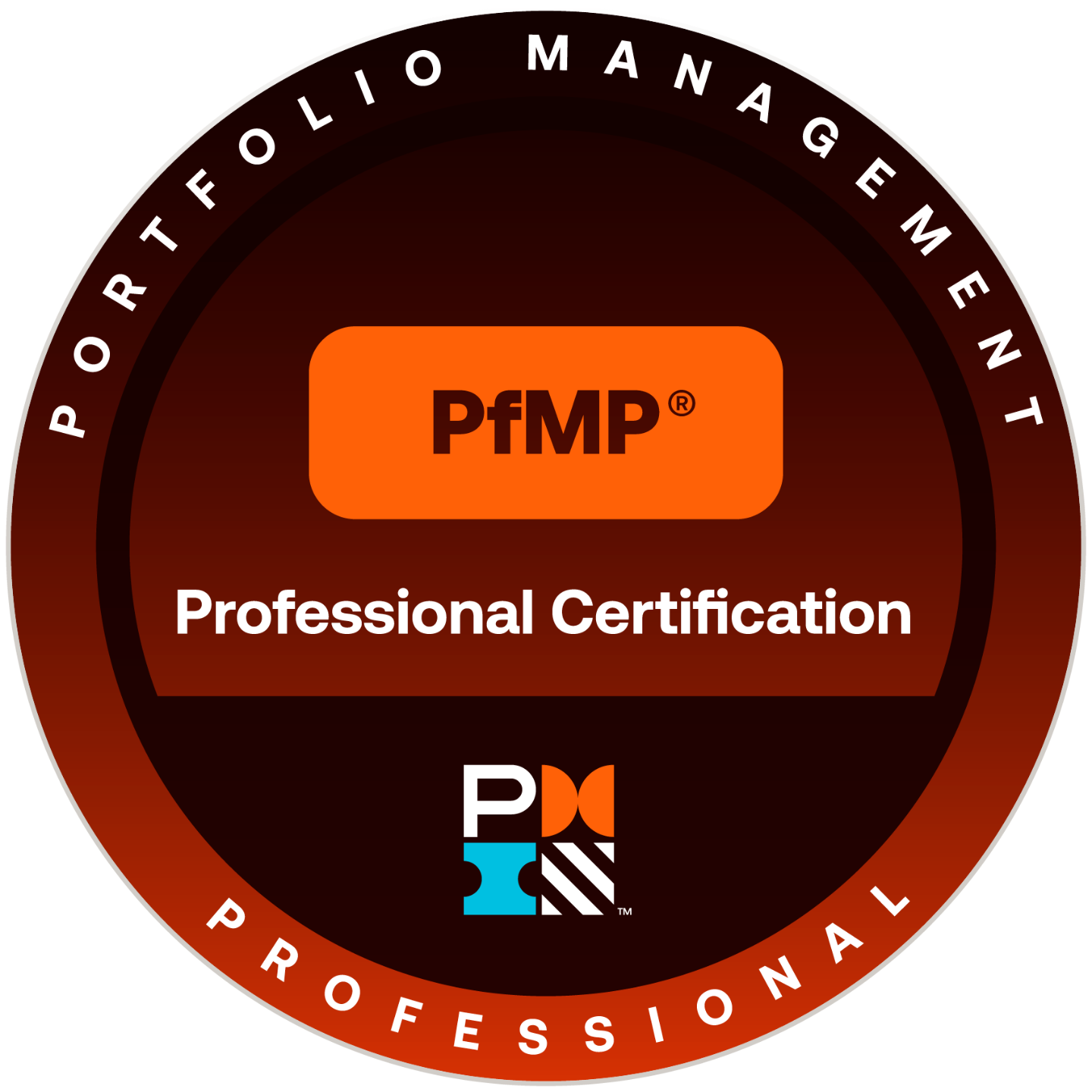 PMI PfMP Portfolio Management Professional certification badge