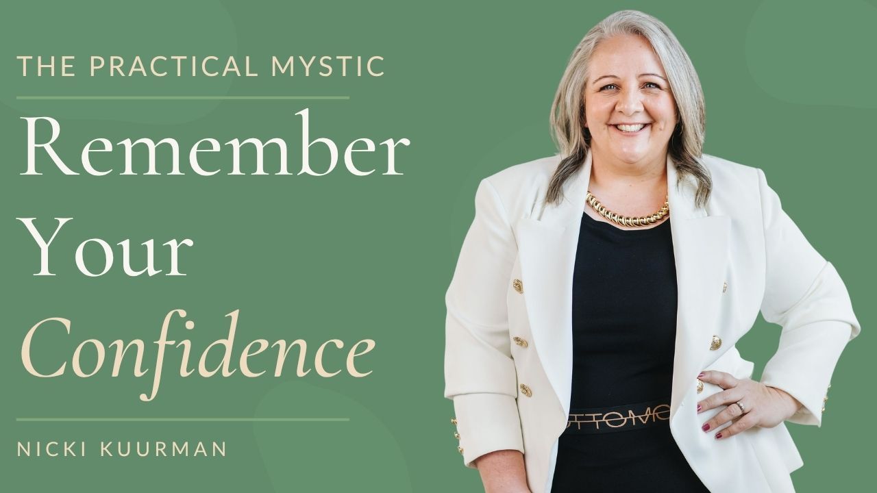 Nicki Kuurman promoting Episode 9 of The Practical Mystic Podcast