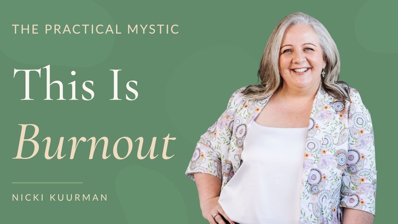 Nicki Kuurman promoting Episode 4 of The Practical Mystic Podcast