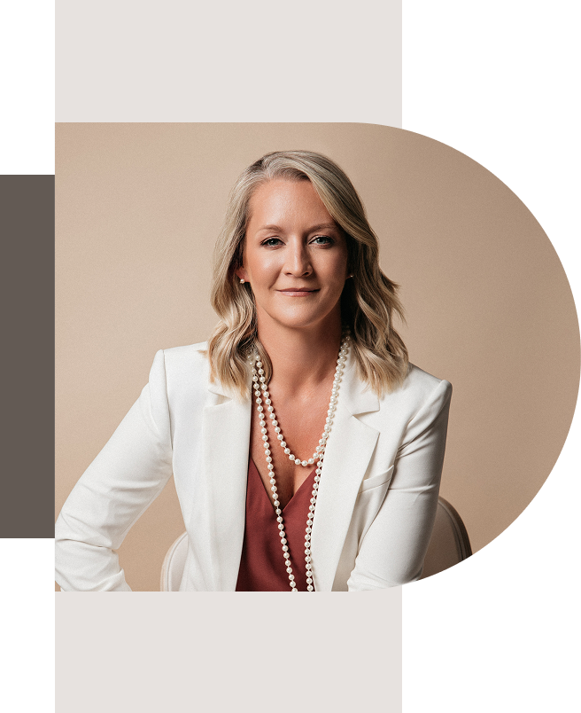 Professional woman negotiating a high-stakes deal with confidence and financial clarity