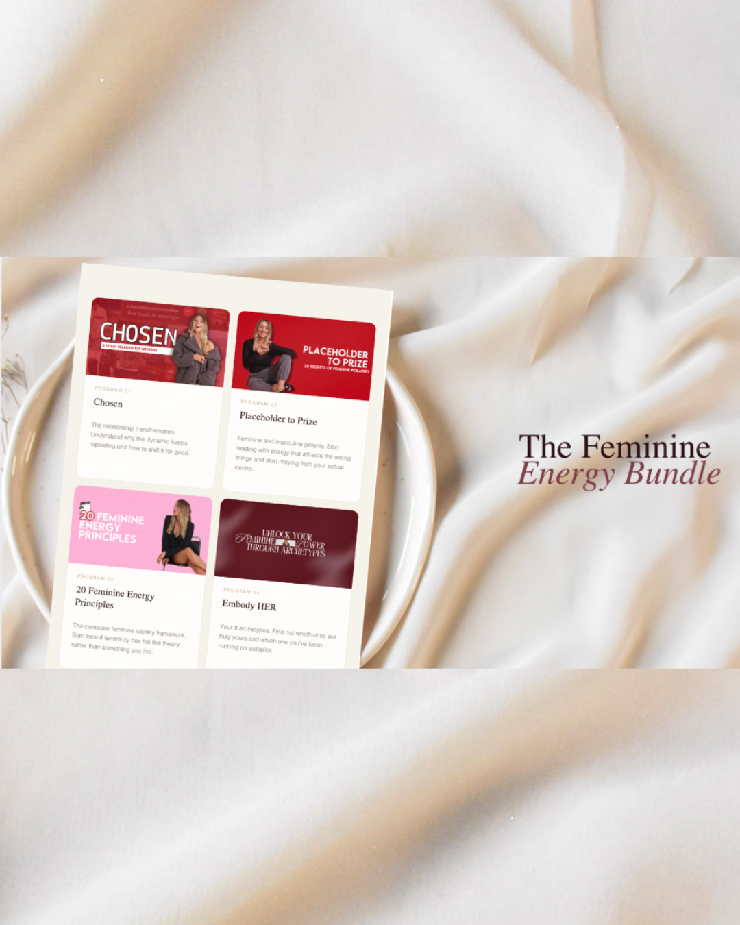 Feminine Energy Bundle — four programs, one price