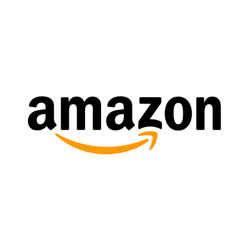 Amazon logo: Buy Surprise... Swipe Right on Amazon