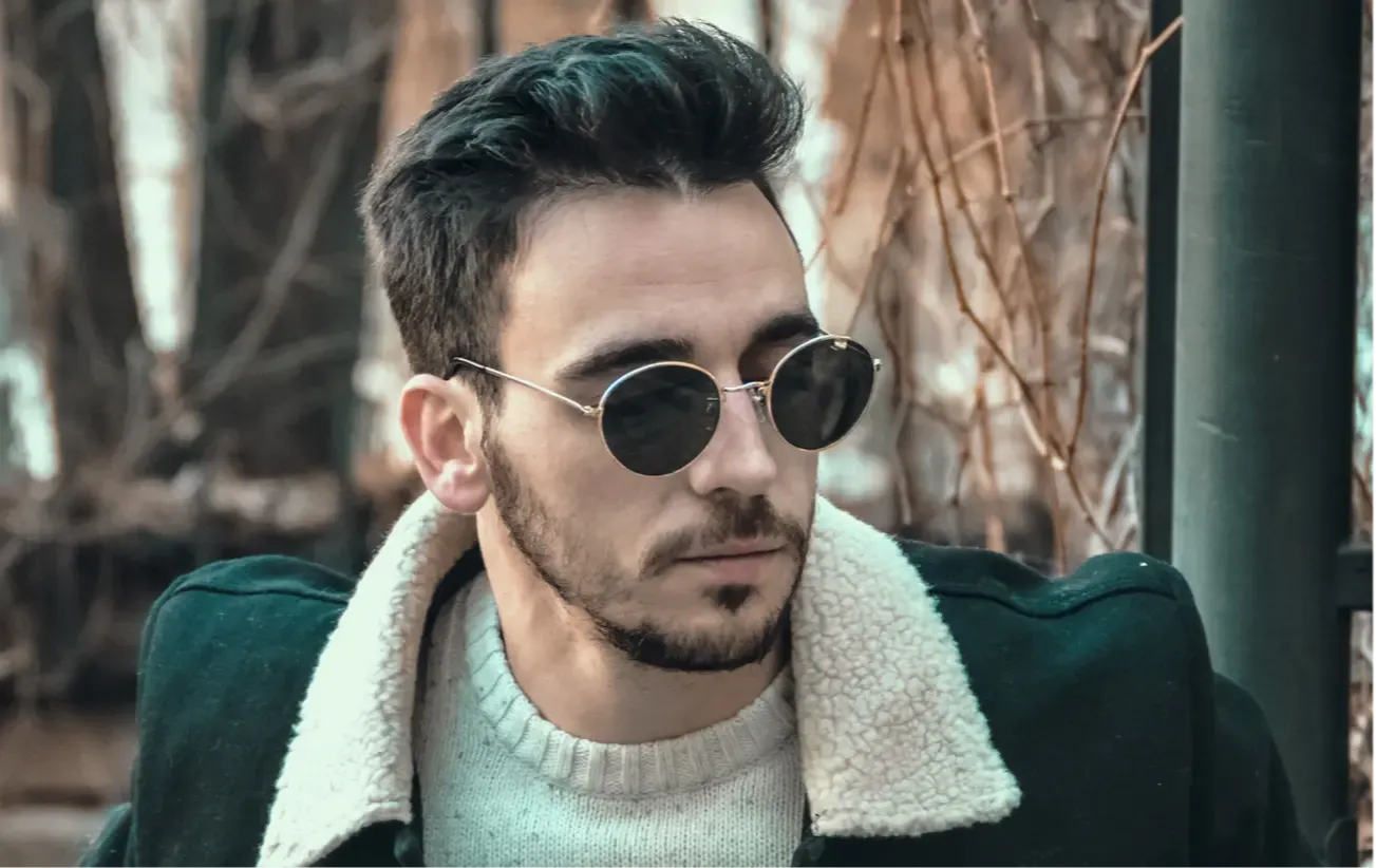 Man with sunglasses