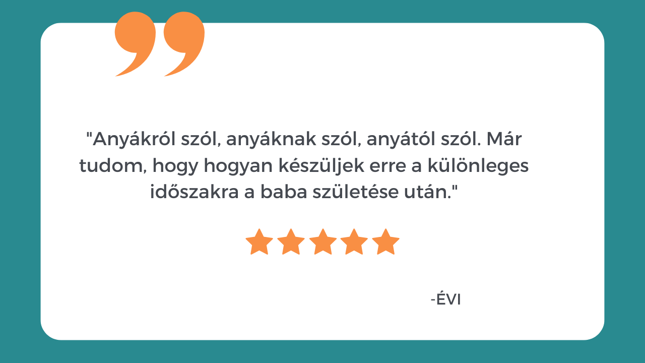 Anya születik tanfolyam vélemény