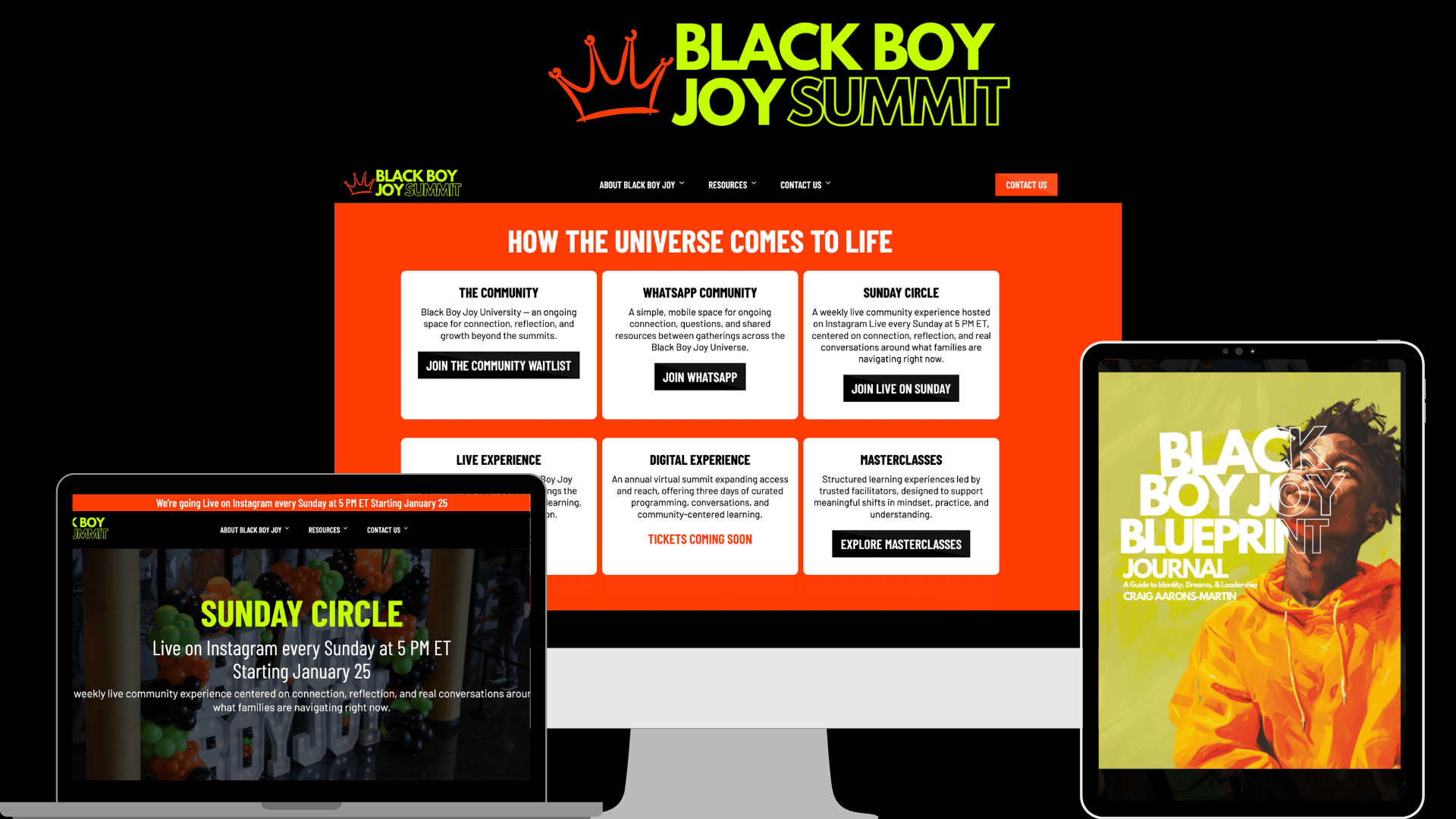 Students at Black Boy Joy Summit celebrating belonging and equity