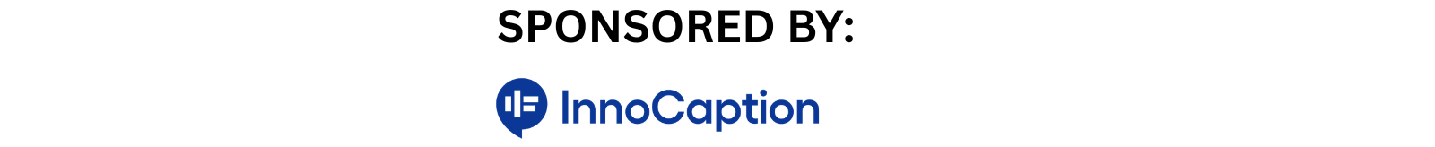 SPONSORED BY INNOCAPTION