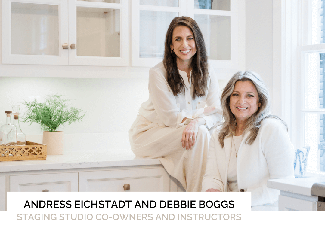 Photo of Debbie Boggs, and Andress Eichstadt, Staging Studio Co-Owners and Instructors