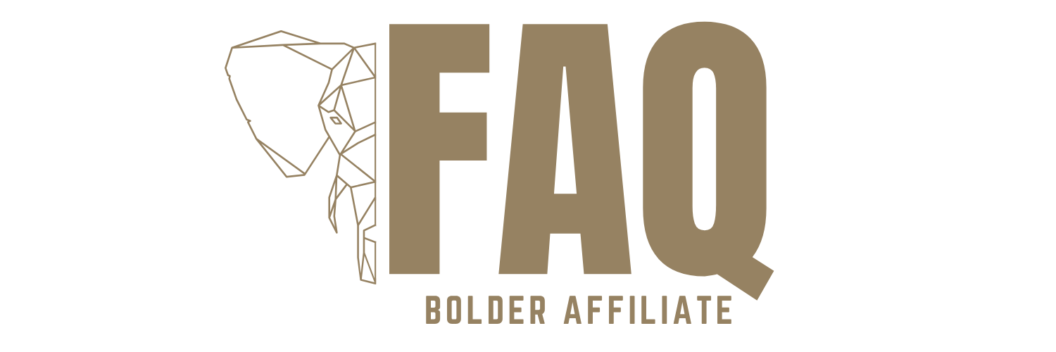 Bolder Affiliate programming frequently asked questions