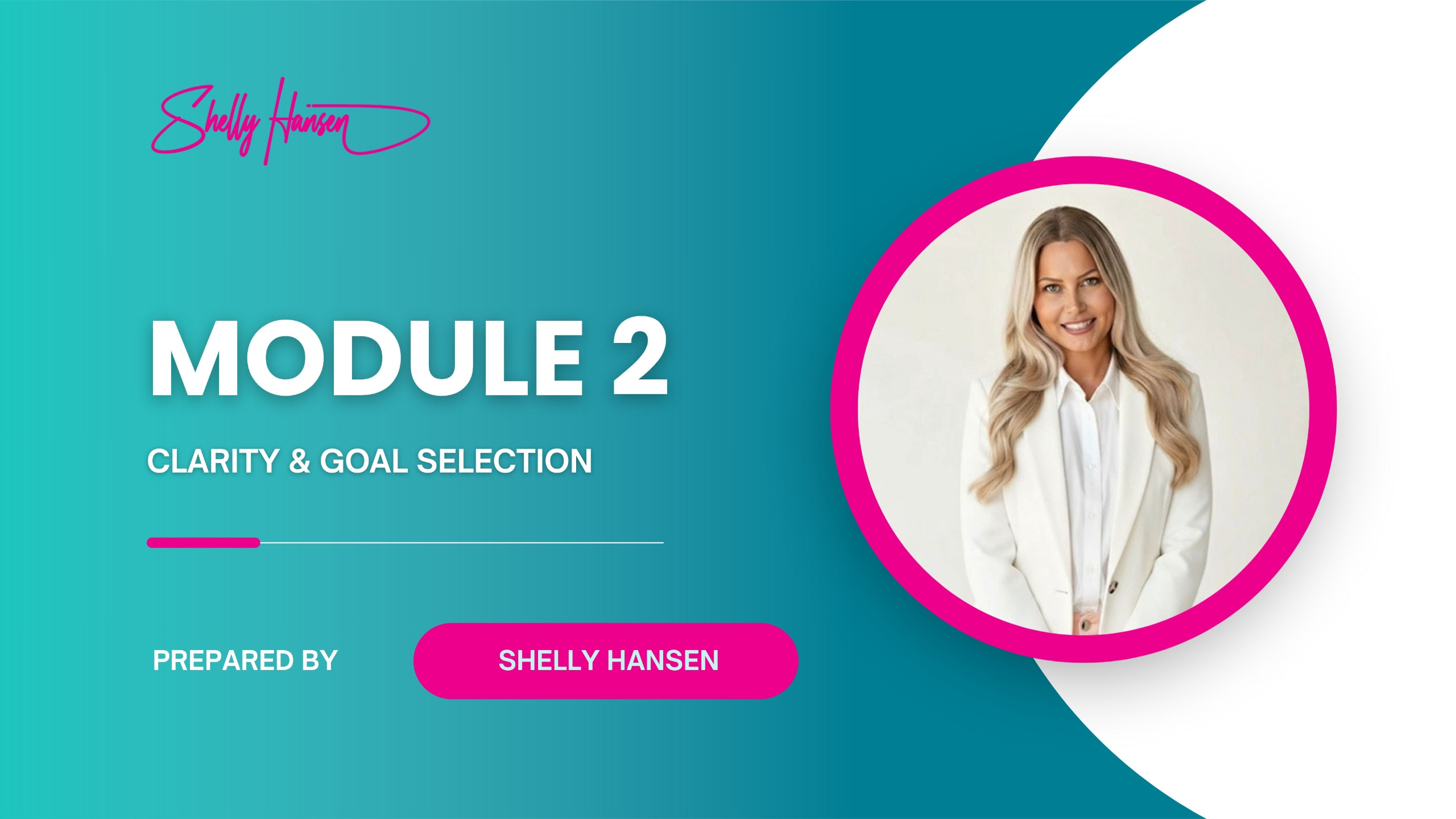 Goal Mastery Workbook