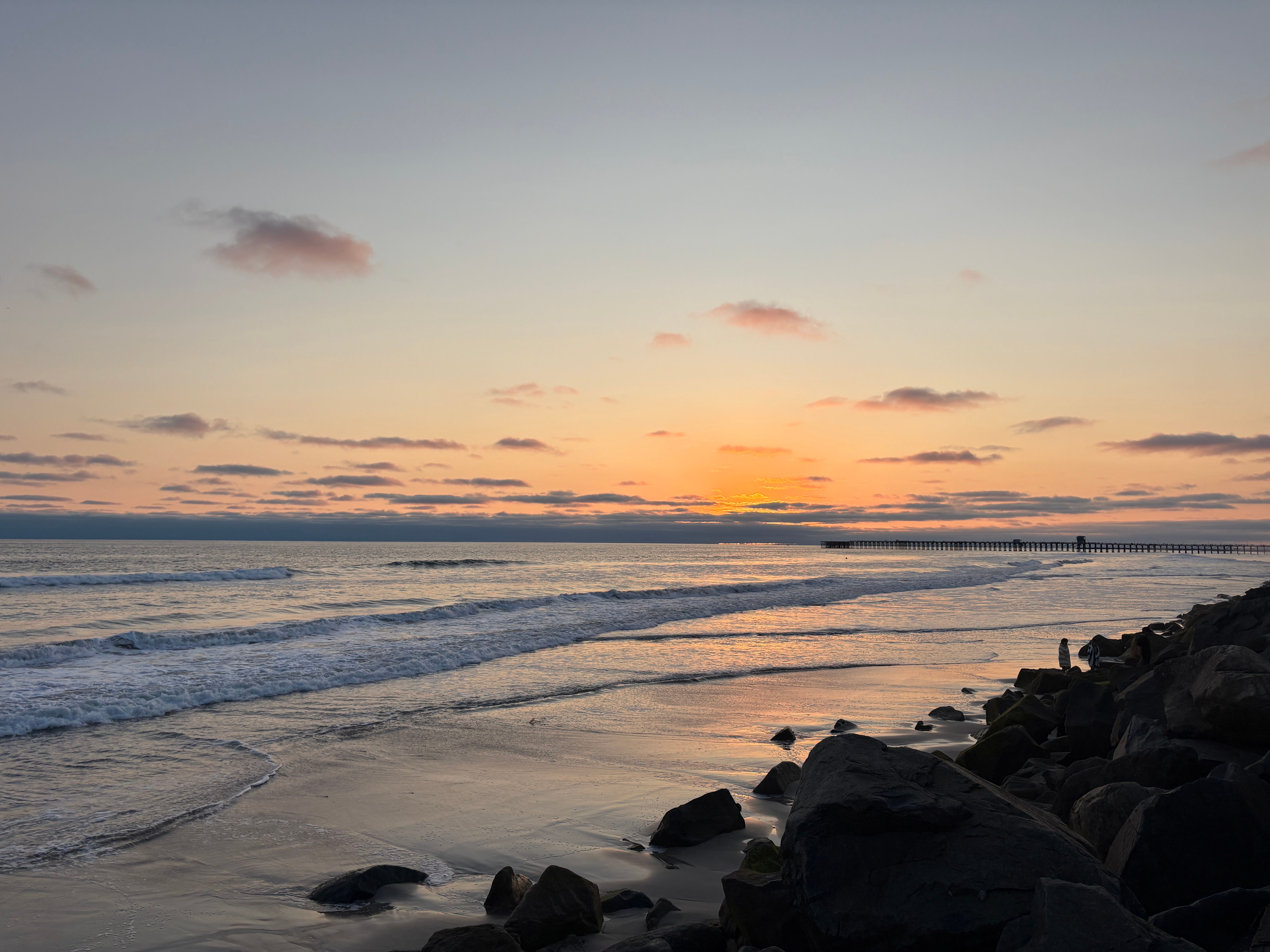 July sunset