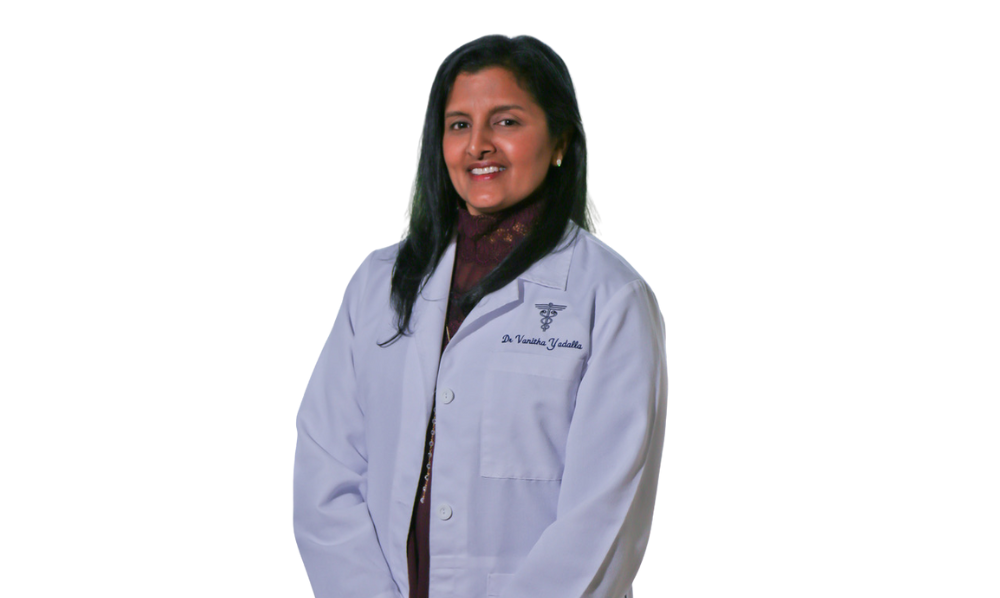 Dr. Yadalla with Lab Coat