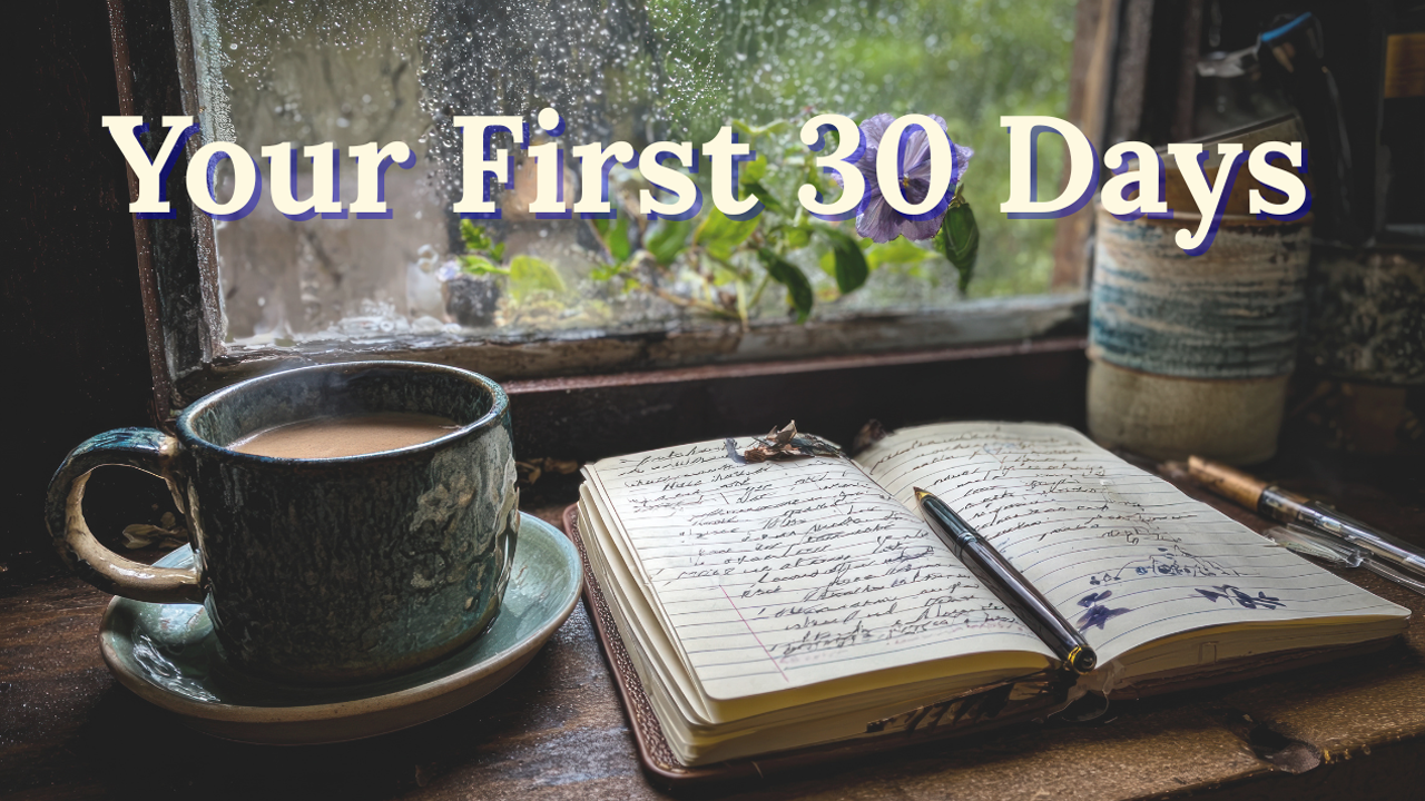 Your First 30 Days
