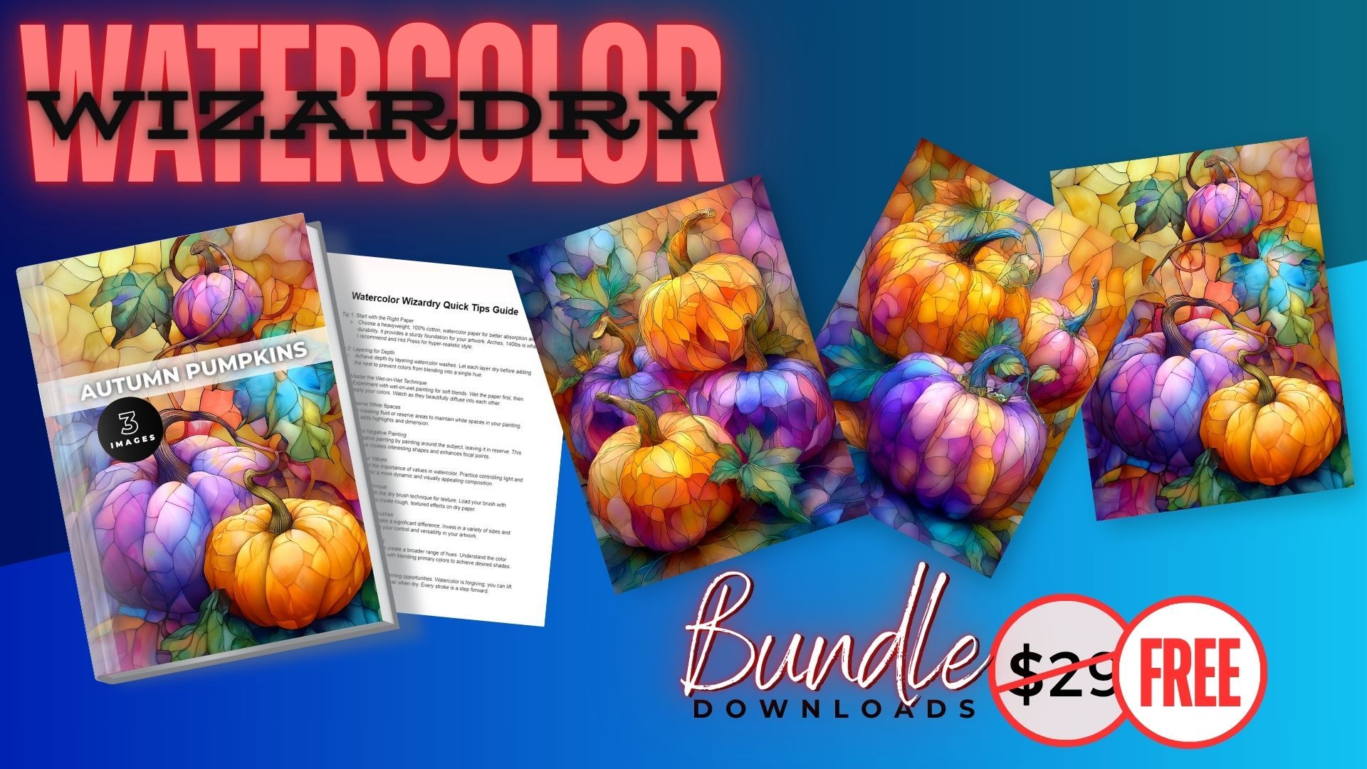 Watercolor Wizardry Quick Start Guide - Portraits