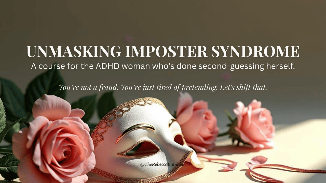 Unmasking Imposter Syndrome course graphic