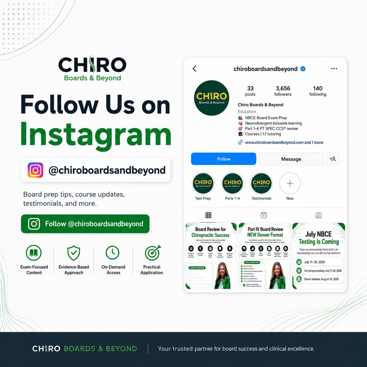 chiro boards and beyond Instagram