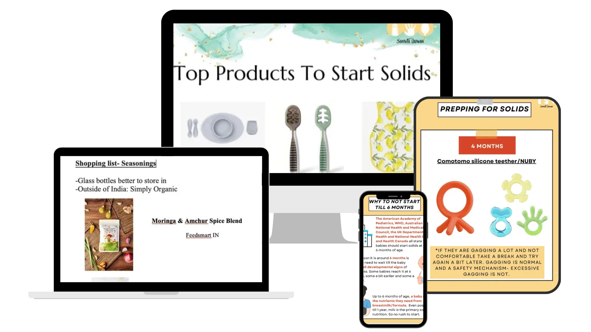 top products to start solids