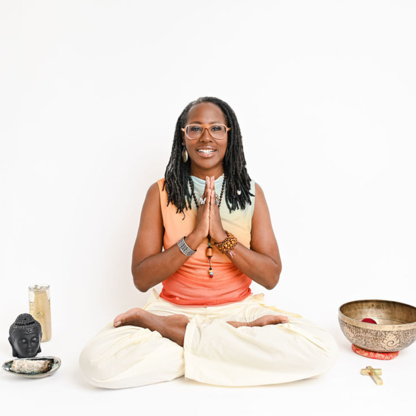 Dr. Makeba connecting with a client during a coaching session.