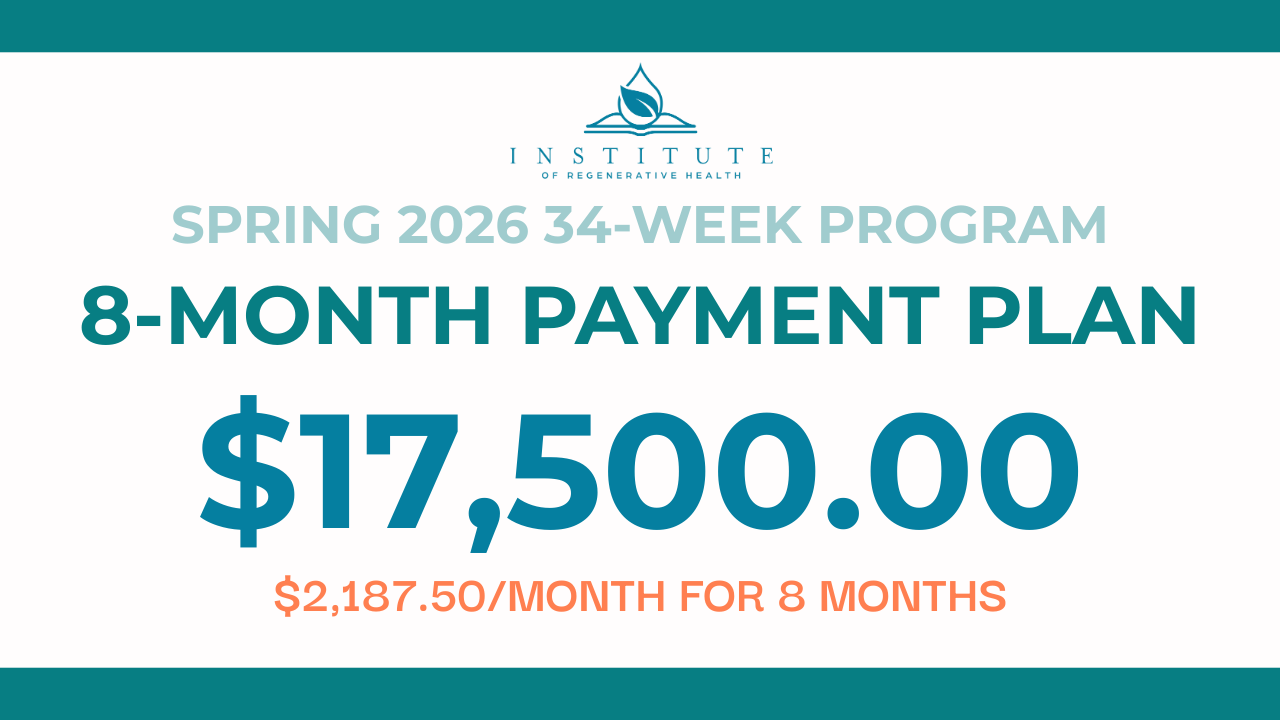 Spring 2026 | EXTENDED PAYMENT PLAN | Standard 8-Month Payment Plan Pricing