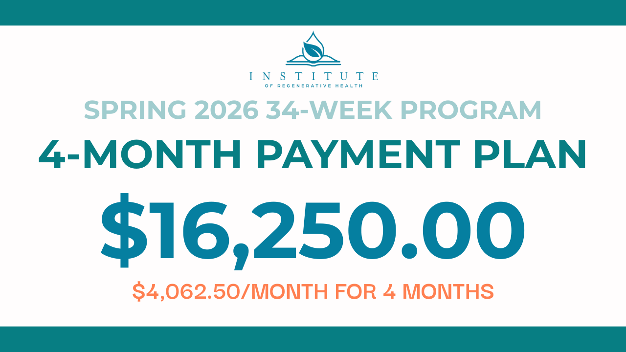 Spring 2026 | PAYMENT PLAN | Standard 4-Month Payment Plan Pricing