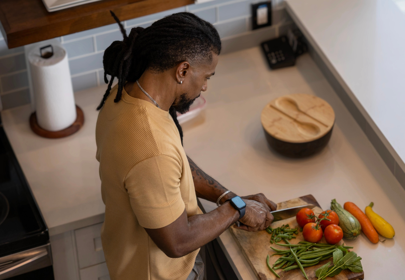 Healthy lifestyle and faith-centered practices inspired by Michael Ansara’s Vitality Hub Spot Membership.