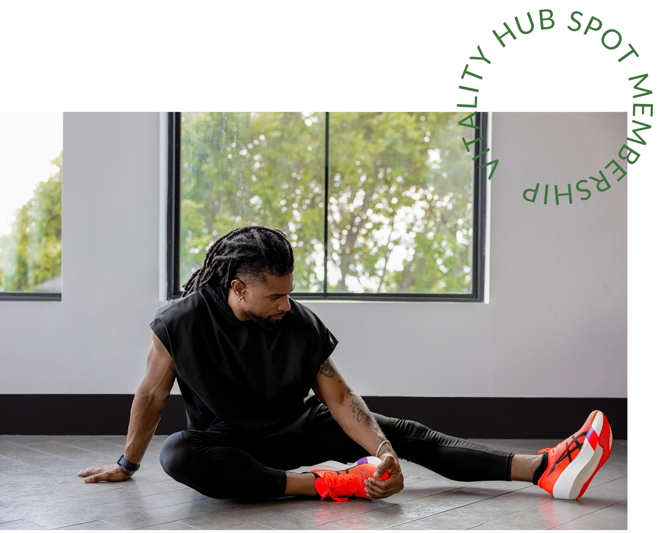 Wellness coach guiding individuals in a holistic session.