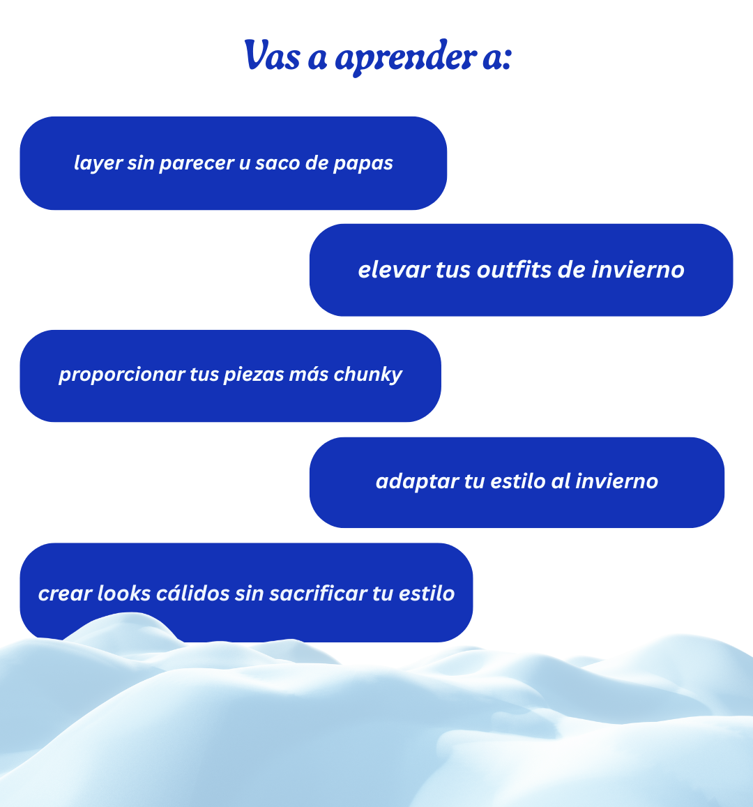 aprende a vestirte en el frio