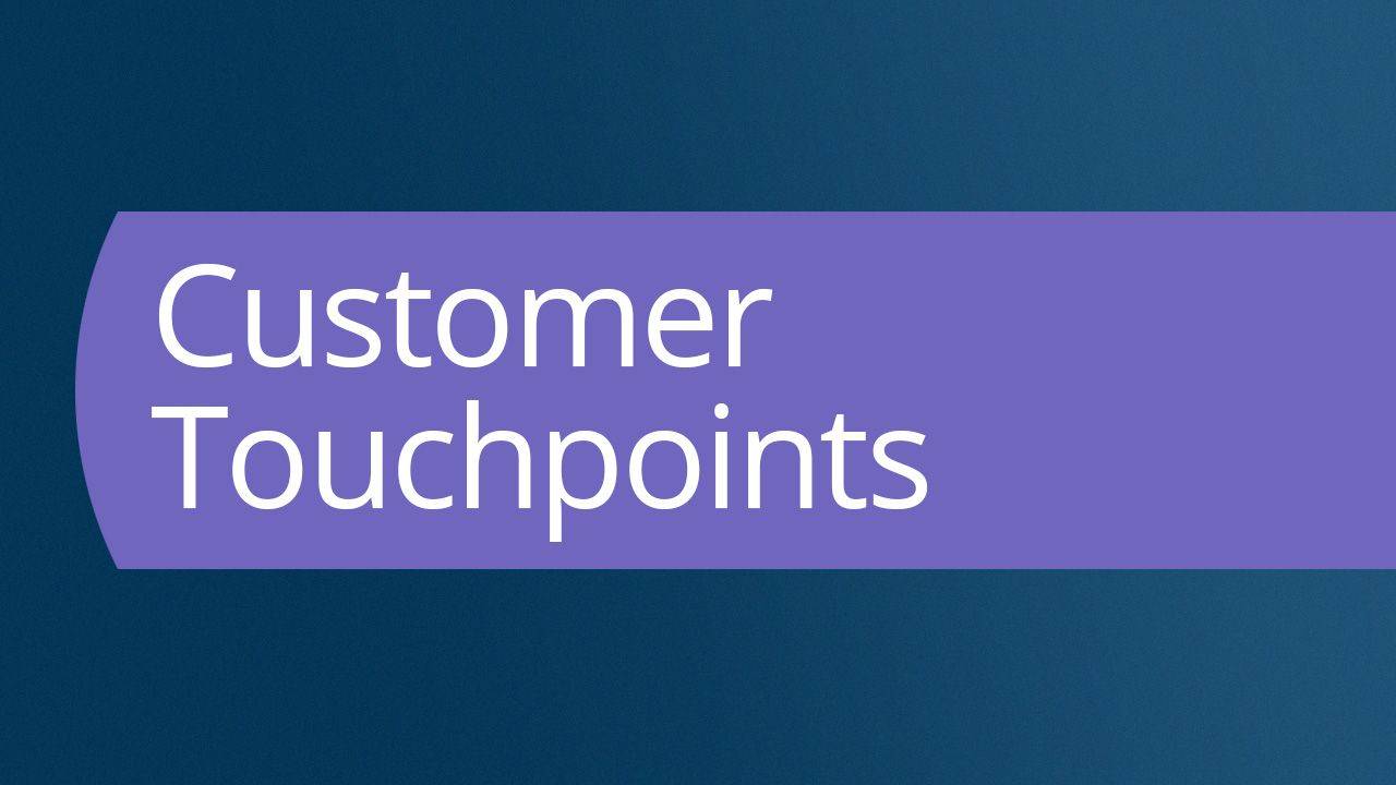 Water Marketing Academy module: Customer touchpoints
