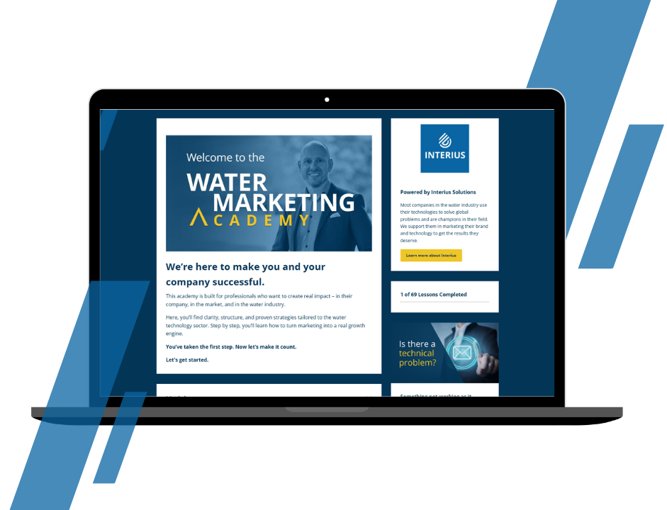 Water Marketing Academy online program