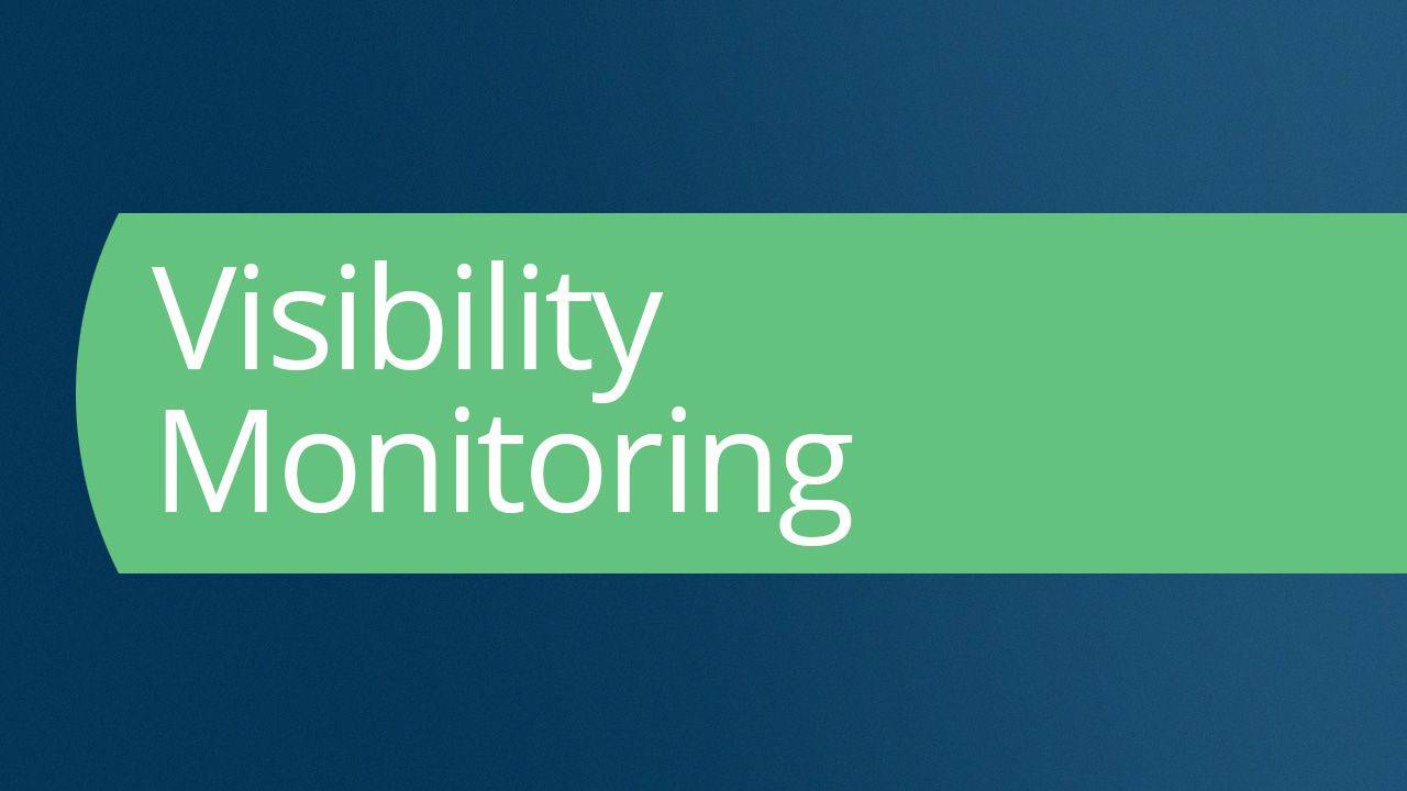 Water Marketing Academy module: Visibility monitoring