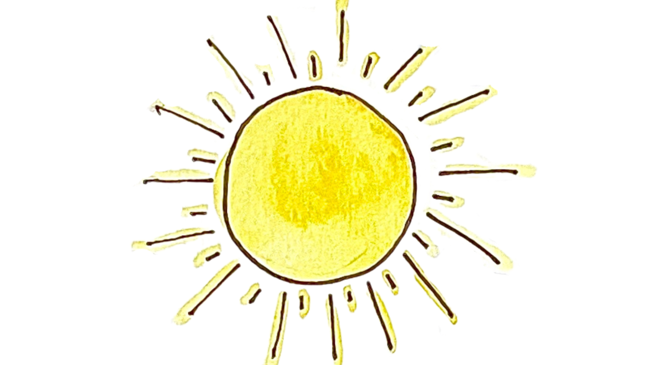 here's the sun