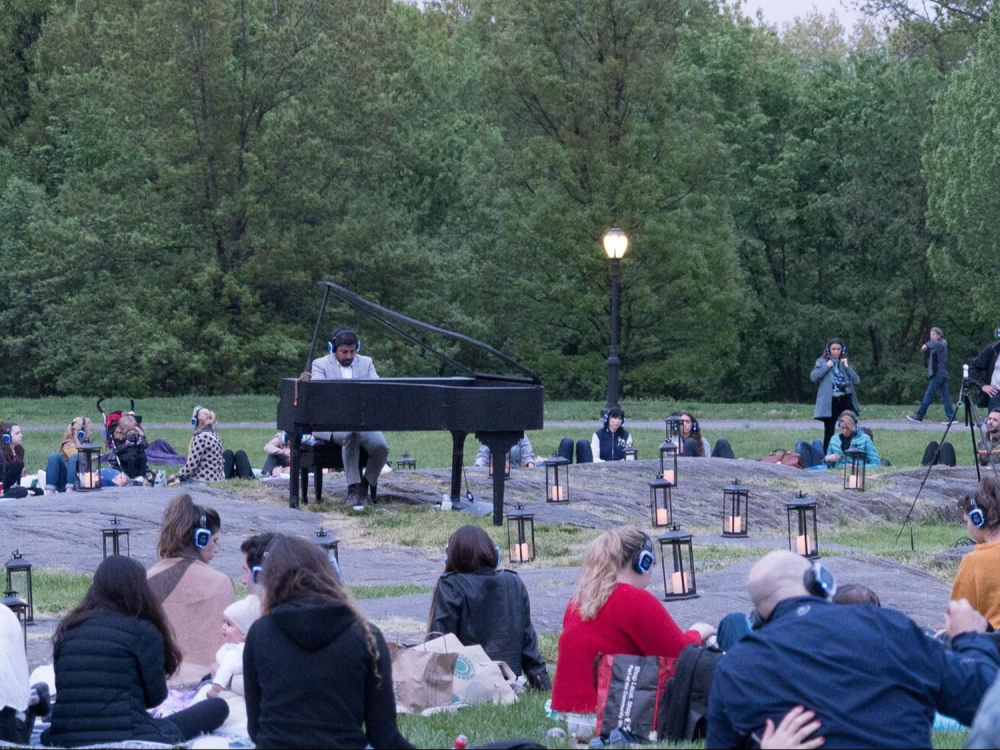 Silent' Piano Journey in Central Park