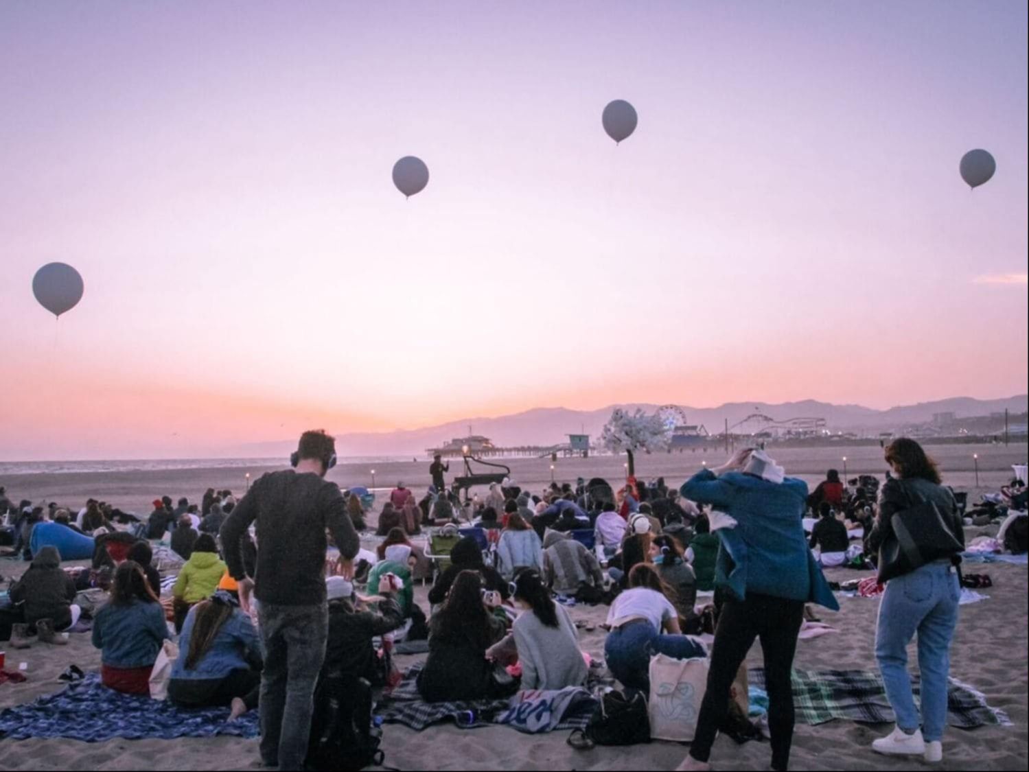 Event features a live piano performance