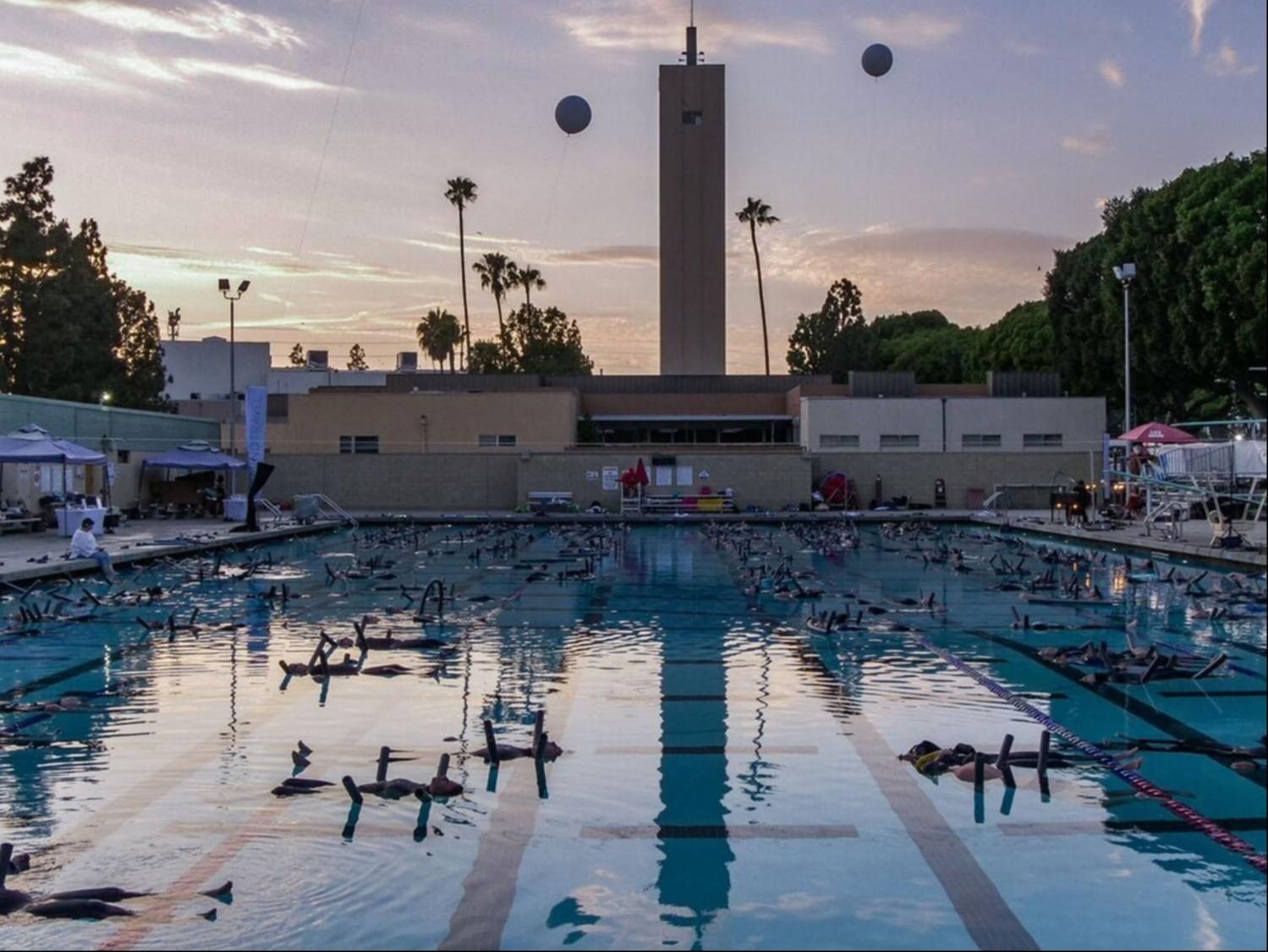Sunset at The Plunge