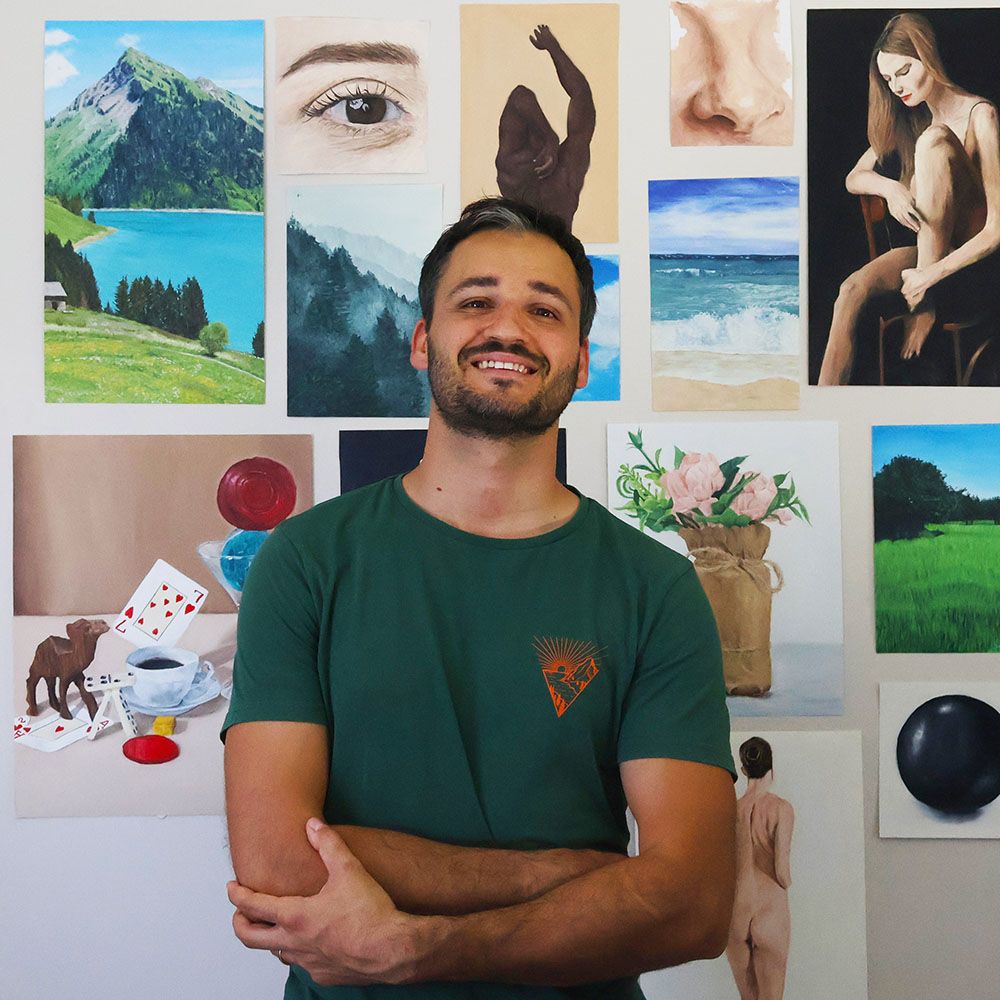 professeur de dessin et de peinture en ligne