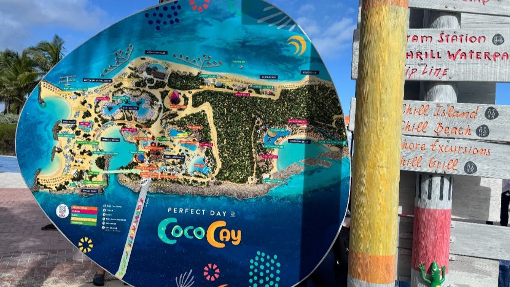 Perfect Day at CocoCay Map
