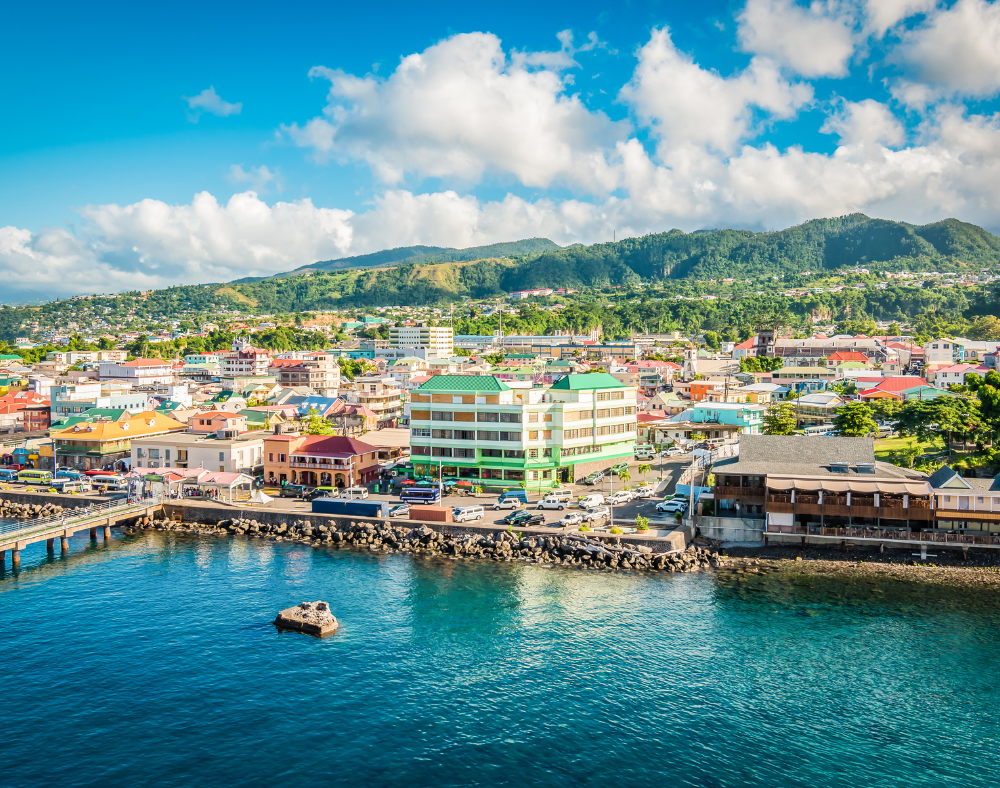 Dominica Cruise Port in Roseau
